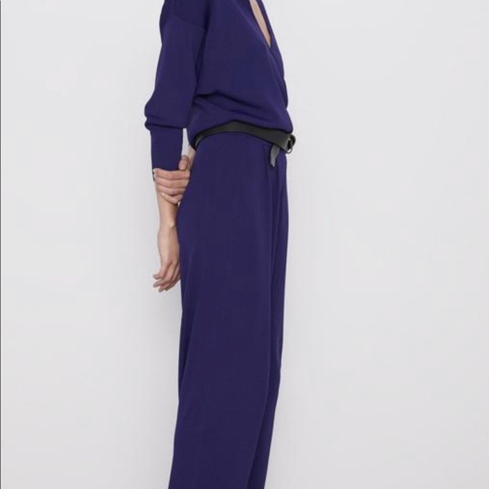 Zara Knit Jumpsuit - Picture 4 of 7
